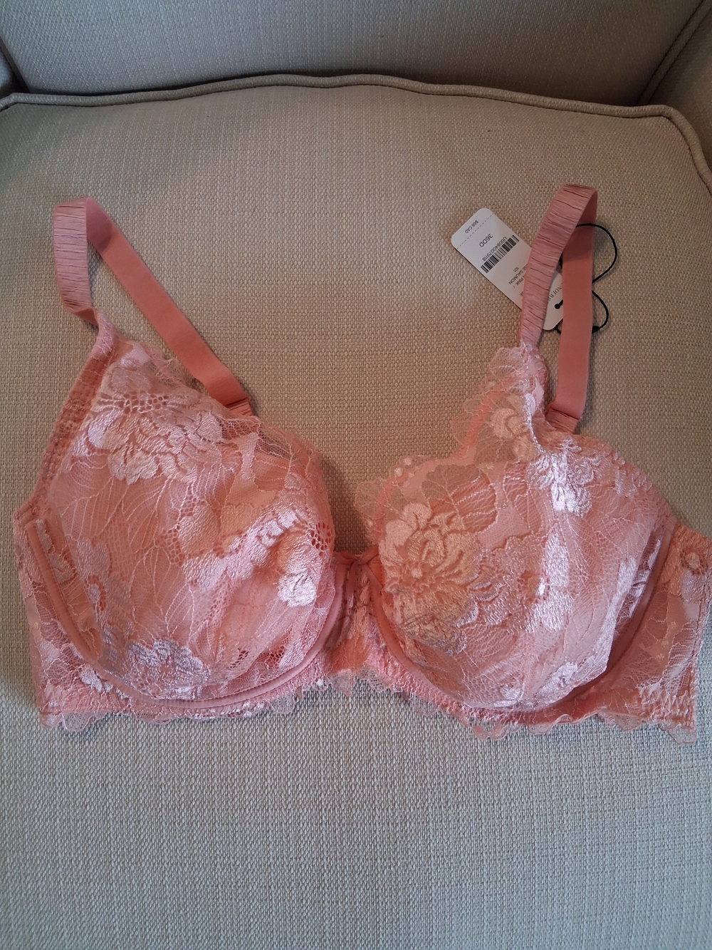 Salmon Pink Bra